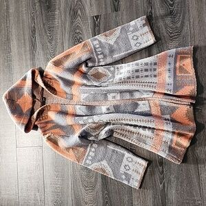 💋 On Blue hooded Cardigan💋